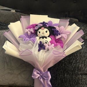 Purple and White kuromi Bouquet